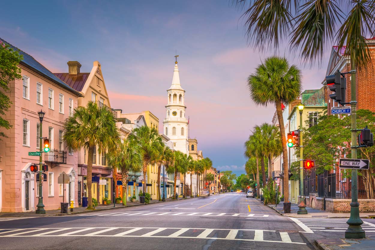 driving tour charleston sc